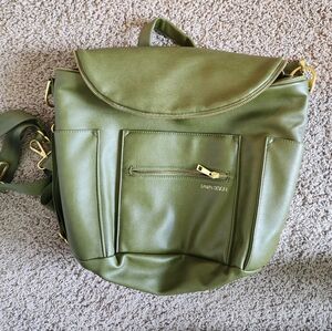 Fawn Design Olive Green Baby Bag